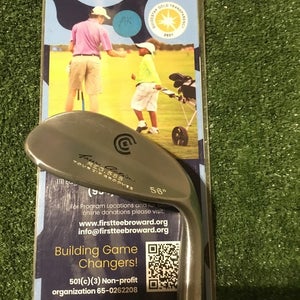 Cleveland Tour Action Reg. 588 Tour Zip Grooves Tour Grind 56* Sand Wedge Steel