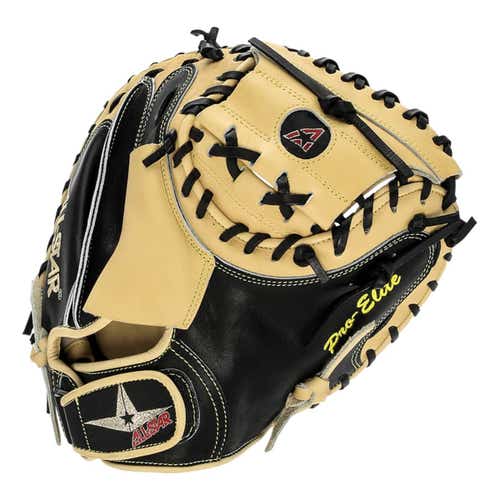 Used All Star CM3000SBT Catchers Mitt Right Hand Thrower - Excellent Condition