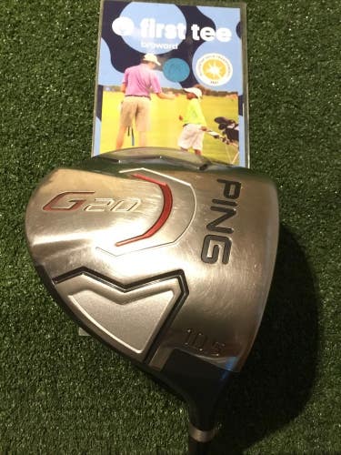 Ping G20 10.5* Driver Seniors TFC 169D Graphite Shaft (45.25) *VGC*