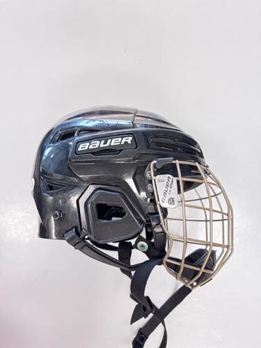 Used Bauer IM5 5.0 M Helmet Cage Combo Black MD 11860-S000315656