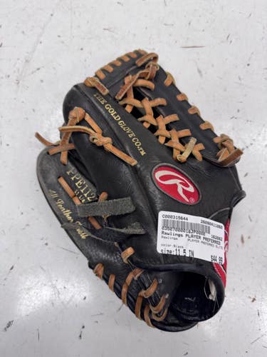 Used Rawlings PLAYER PREFERRED ELITE BB/SB Glove LH Throw Black 11 1/2" 11860-C000315644