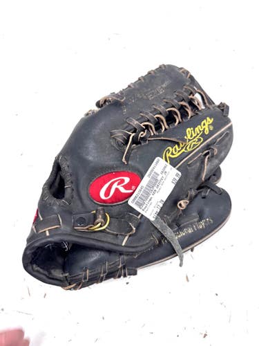 Used Rawlings KEN GRIFFEY JR BB/SB Glove RH Throw Black 12" 11860-C000315645