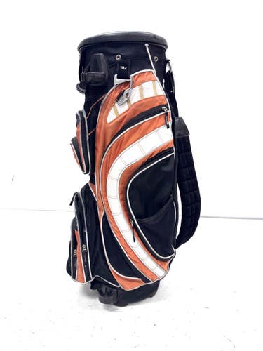 Used Bag Boy CART BAG Mens Cart Bag Orange 11860-C000315621
