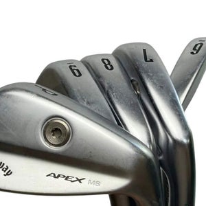 Callaway Apex MB 2021 Irons 6-PW Dynamic Gold S300 Stiff Golf Pride RH (Used)
