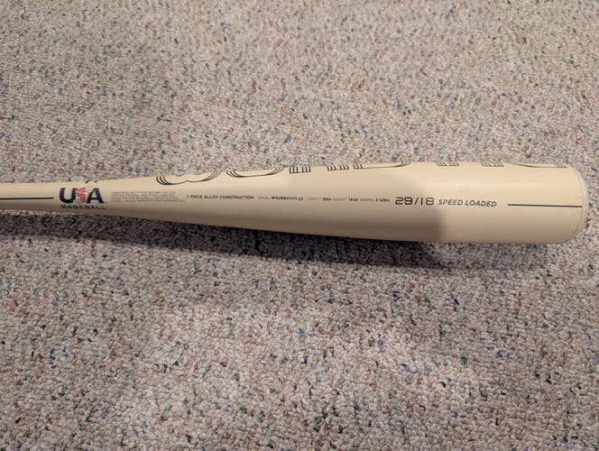 Warstic Bonesaber Alloy USABat Certified Bat (-11) 18 oz 29" (Used)