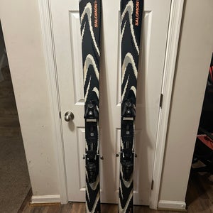 Salomon QST 94 180 cm All Mountain Skis With Salomon Strive 13 Bindings (Used)