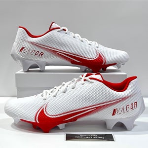 Size 13 Nike Vapor Edge Speed 360 Football Cleats White Varsity Red CD0082-102