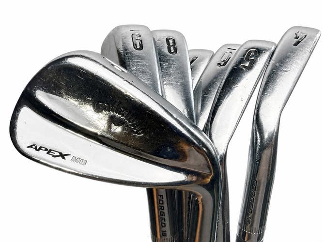 Callaway Apex MB 2018 Irons 4-PW Project X 6.5 X-Stiff RH (Used)