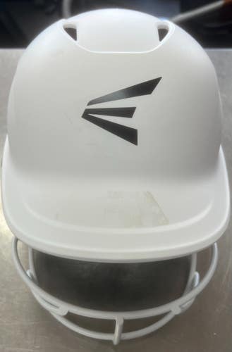 Used Easton GHOST MATTE Batting Helmet w/Mask White One Size 11497-S000161506