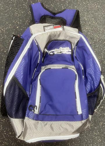 Used NO ERRORS BB/SB Player Backpack Purple 11497-S000161507