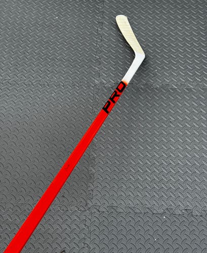 Senior PRO Red Line Left Hand Hockey Stick Toe Pattern 75 Flex (Used)