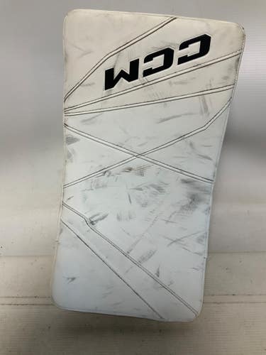 Used CCM AXIS 2.9 Inter Goalie Blocker White 11823-S000041825