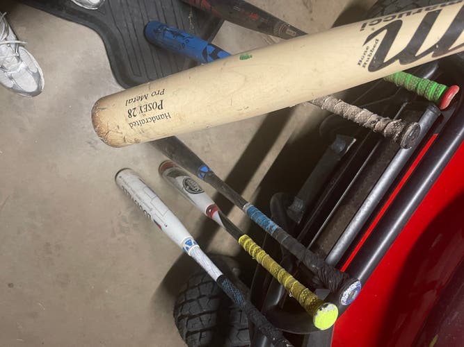 2018 Marucci Posey Pro Metal Alloy BBCOR Certified Bat (-3) 29 oz 32" (Used)