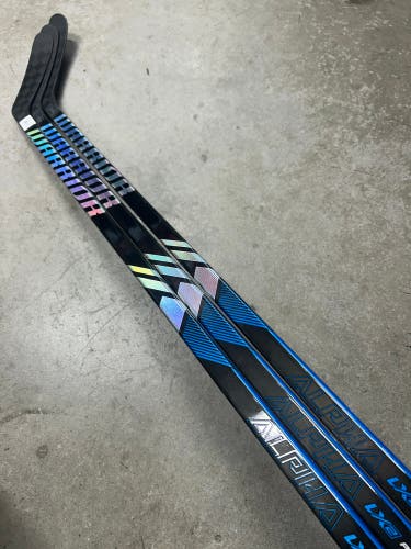 3 PACK 75 Flex Custom P28 Senior Warrior Alpha LX2 Pro Right Hand Hockey Stick Pro Stock (New)
