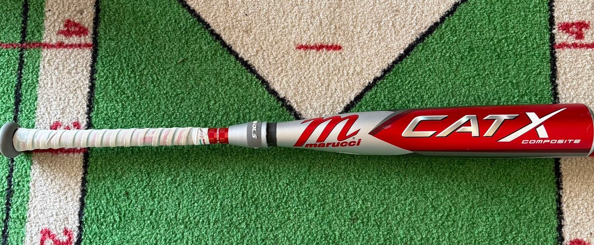 2023 Marucci CAT X Composite USSSA Certified Bat (-8) 22 oz 30" (Used)
