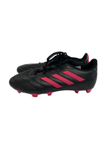 Used Adidas Goletto Jr 3 Soccer Cleats Black And Pink 11692-S000157327
