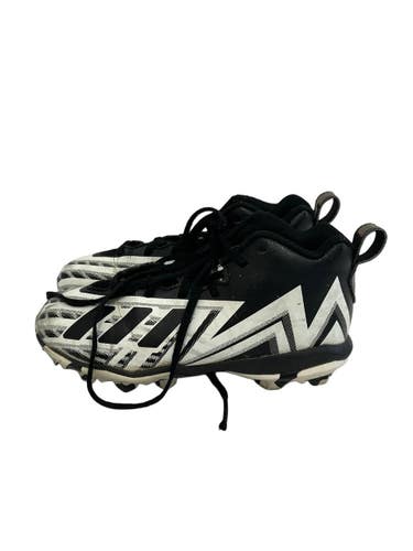 Used Adidas Freak MD Jr 1.5 FB Cleats Black And White 11692-S000157328