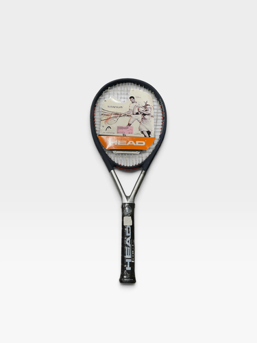 Used Head TI.35 Adult Tennis Racquet Navy Blue 4 3/8" 11847-S000038894