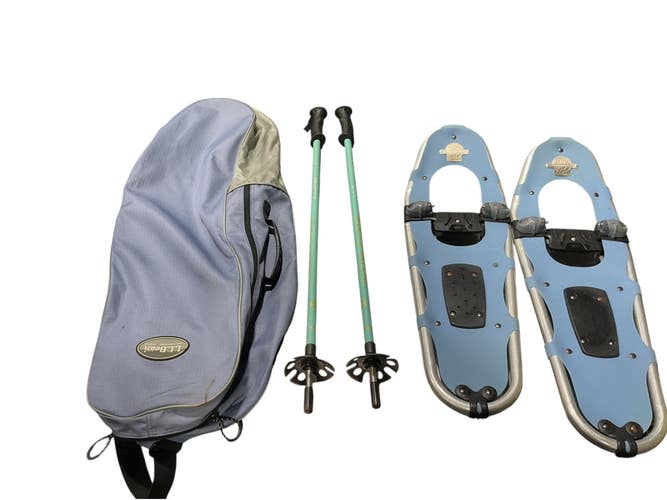 Used L.L. Bean Snowshoes Mens Carolina Blue 25" 11847-S000038883