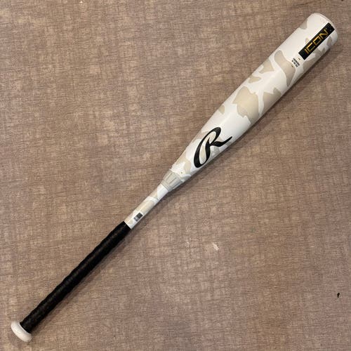 2025 Rawlings Icon Composite USSSA Certified Bat (-10) 21 oz 31" (Used)