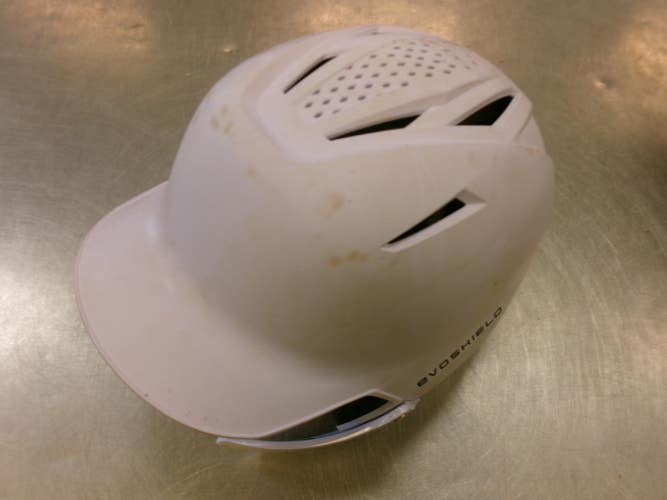 Used Evoshield HELMET Batting Helmet No Mask White LG 11339-S000206834