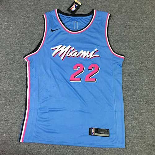 Jimmy Butler Heat Men's Blue Jersey #22 Size Large