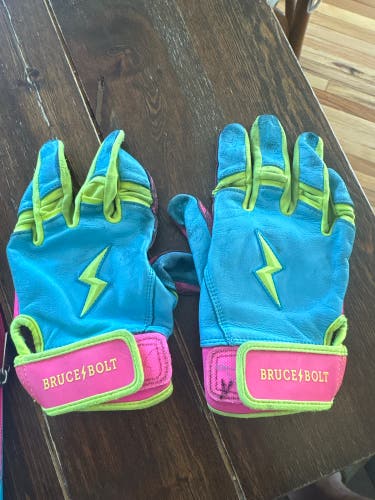 Large Bader Batting Gloves (Used)