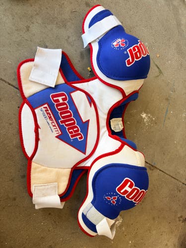 Used Large  Shoulder Pads - Cooper
