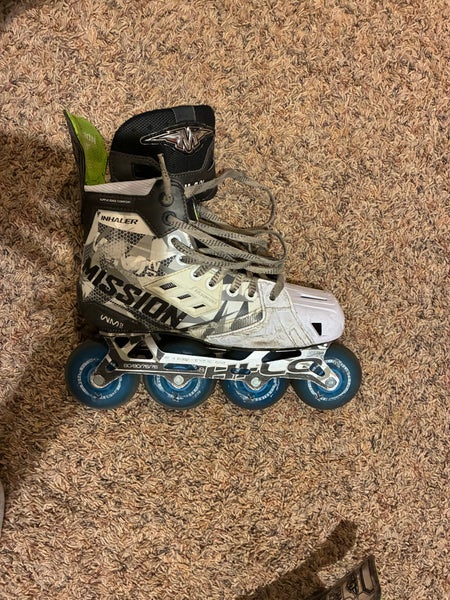 Mission Inhaler WM02 Inline Skates Wide Width Size 6.5 (Used)