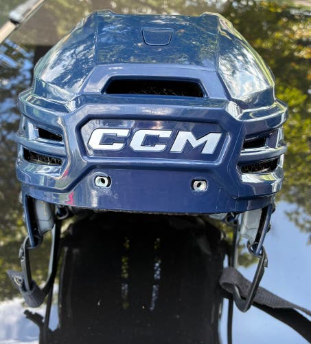 Small CCM Tacks 920 Helmet (Used) Navy Blue