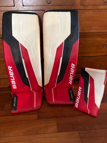 35" Bauer Supreme Shadow Regular Goalie Full Set (Used)