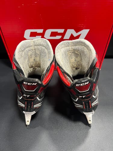 2019 CCM JetSpeed FT480 Hockey Goalie Skates Regular Width 6 (Used)