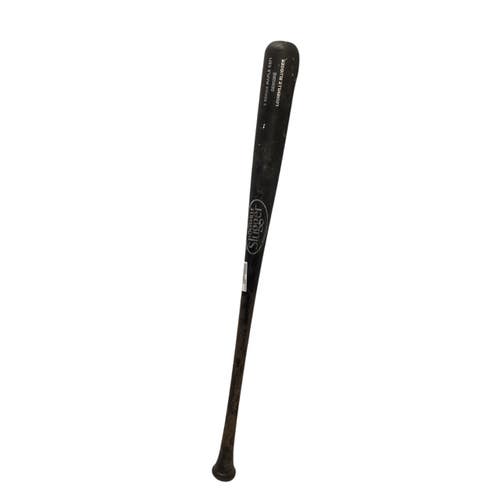 Used Louisville Slugger GENUINE BB/SB Wood Bat Black 33" 11443-S000208548