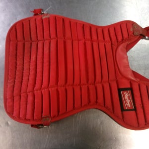 Used Rawlings AGP Catchers Chest Protector Red Junior 11868-S000071908