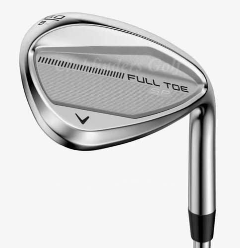 NEW Callaway Full Toe SP Chrome '26 60-8J 60 Lob Wedge DG S200 Steel Stiff