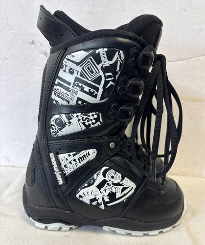 SNOWJAM Unisex 12K (Little Kids) Snowboard Boots (New)