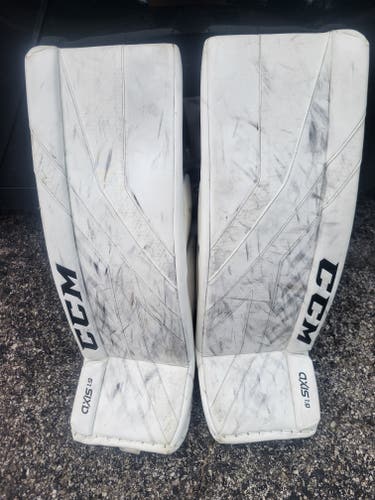 34" CCM Axis 1.9 Goalie Leg Pads (Used)