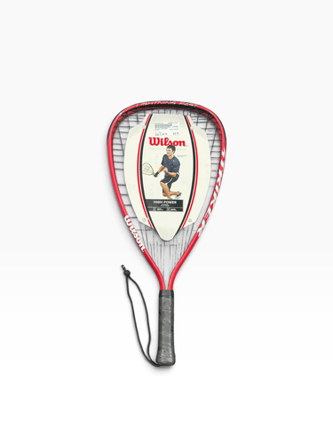 Used Wilson STRIKER Adult Racquetball Racquet Red 3 3/8" 11375-S000382154
