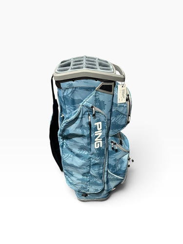 Used Ping TRAVERSE Mens Cart Bag Teal 11375-S000382139