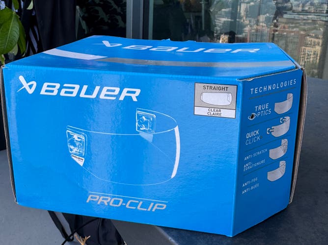 Bauer HDO Pro Clip Visor (New)