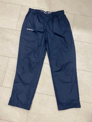 CCM Tactical Cool Hockey Warm Up Coaching Pants Navy Blue Mens Large