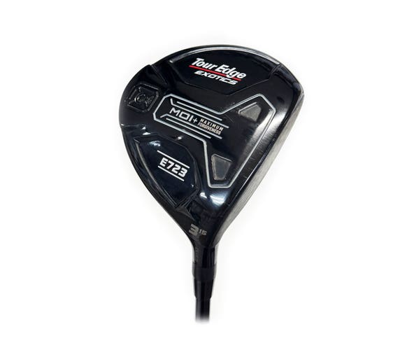 Tour Edge Exotics E723 15* 3 Wood Graphite Fujikura Air Speeder 40 Regular Flex