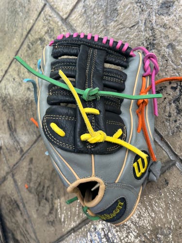 Wilson A500 RH Outfield Baseball Glove 12.5" (Used)