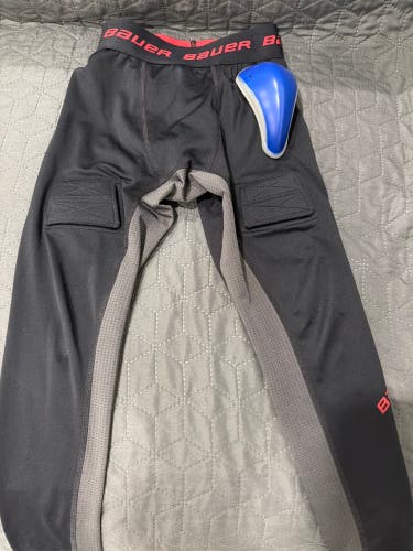 BAUER PERFORMANCE JOCK PANT - YOUTH EXTRA SMALL