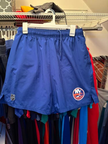 Blue New York Islanders, NHL, fanatics authentic pro Large Men's Shorts