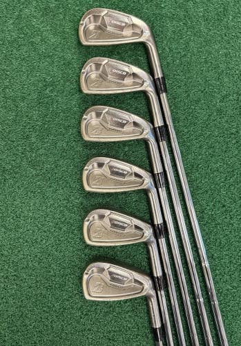 Bridgestone J015CB Forged Iron Set 5-PW Right Hand Stiff Flex Steel +1/2" Length