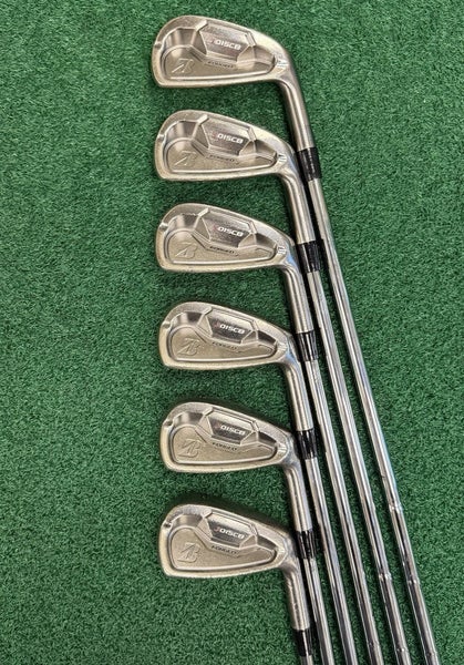 Bridgestone J015CB Forged Iron Set 5-PW Right Hand Stiff Flex Steel +1/2" Length