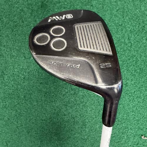 MoonWood MW8 Wood 25 RH Graphite Shaft Regular Flex White/Black Right Hand