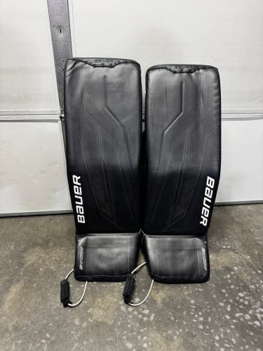 Large Bauer Supreme Shadow Goalie Leg Pads (Used)