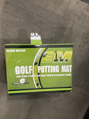 Used GOLF PUTTING MAT Putting Aid 11614-S000244121